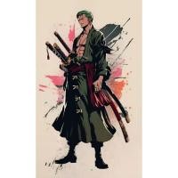 ราคา รูปโปสเตอร์ วันพีช โซโล ไม่มีกรอบ ขนาด 25*42 cm ติดผนัง ตกแต่งบ้าน (41800262418)