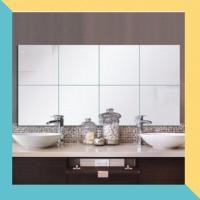 ราคา สติ๊กเกอร์ติดผนังบังโคลน 3D ตกแต่งผนัง | สติ๊กเกอร์ติดผนังโมเดลกระจกตกแต่ง 3ง - 9 ชิ้น (29415261504)