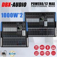 ราคา DBX-AUDIO Power8 MAX Power12 MAX Mixer Series กำลังสูง 1000 วัตต์, เครื่องผสมแบบมืออาชีพสำหรับงานเลี้ยงที่บ้าน (24722494294)