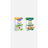 ราคา Millac Gold Whipping Cream&Cooking Cream มิลแลคโกลด์และคุกกิ้งครีม 1ลิตร. (40608981215)