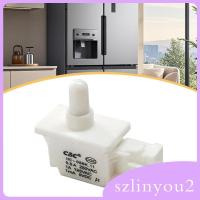 ราคา [ซลินยู2] สวิตช์ปุ่มกดประตูตู้เย็นสวิตช์ควบคุมประตูติดตั้งง่ายปกติปิด (50350770030)