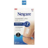 ราคา 3M Tegaderm with PAD 6x10 cm 2pcs (A4) - 3เอ็ม เทกาเดิร์ม แผ่นฟิล์มกันน้ำ ขนาด 6x10 ซม. 1 ซอง บรรจุ 2 ชิ้น (5178879239)