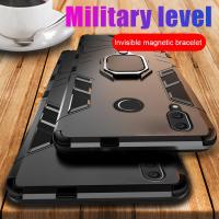 ราคา สําหรับ Huawei Nova 3i 3 3e 4 4e 5t 7i Hybrid ผู้ถือแหวนขาตั้งเกราะกันกระแทกกรณีฝาครอบ (28806650145)