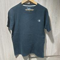 ราคา เสื้อยืด Champion สีดำ ของแท้มือสอง (27779356607)