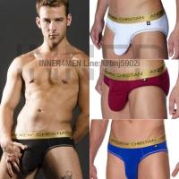 ราคา มาแว้ว กางเกงในชาย | Andrew Christian ขอบทอง เน้นเป้าเบาๆ ทรงBrief (2624520723)