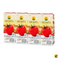 ราคา ดอยคำ น้ำมะเขือเทศ 99% เจ 200 มล. แพ็ค 4 (51250565124)