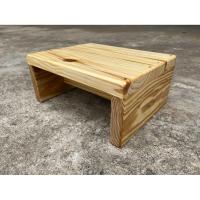 ราคา เก้าอี้ไม้ เก้าอี้นั่งซักผ้า เก้าอี้นั่งเล่น ไม้สนลายสวยๆ (43959308889)