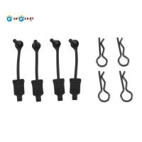 ราคา [gangong1] 4 ชิ้นยาง Body Clip Retainer Shell ล็อคหัวเข็มขัดคงที่ AR390178 สําหรับ1/7 1/8 ARRMA Mojave Limitless Kraton RC Car (27041833163)