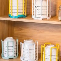 ราคา จานชั้นวางแผ่นตู้สก์ท็อปห้องครัวจัดเก็บชั้นวางจานชามชั้นวางท่อระบายน้ําครัวเรือนจานหดชามข้าว อุ๊ย (41922775586)