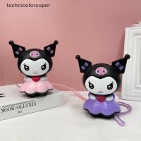 ราคา Technicolorsuper Sanrio Hello Kitty Kuromi พัดลมแขวนเชือก Mini USB พัดลมพกพาพัดลมการ์ตูนนักเรียนสะด (26362087912)