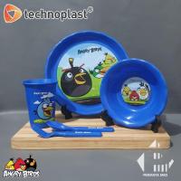 ราคา ชุดอาหารเด็กพลาสติก Angry Birds / ชุดอาหาร Angry Birds Technoplast (18764085000)