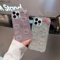 ราคา สําหรับ OnePlus 15 13 13R 13T 12 12R 11R 10 10R 10T 9 9T RT 8 8T 7 6 6T ACE 5 Ultra 3 3V 2V Pro เคสโทรศัพท์สเตอริโอเงา Rhinestone Hello Kitty Silver Bow Shining ปลอก ฝาครอบเคส (52301940698)