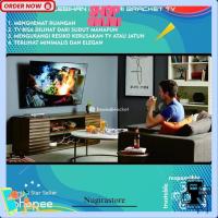 ราคา GANTUNGAN Led Lcd TV Bracket 32 40 43 24 21 29 17 14 นิ้วรับประกัน Fit 14 - 43 In 2 Way Universal TV Bracket TV Briquette TV Wall Mount TV Wall Mount Bb1 เฟส (40521982956)