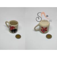 ราคา ถ้วยน้ำชา จอกน้ำชา ขาวครีม ลายไก่ มีหูจับเล็ก แก้วเซรามิก มีหูจับ แก้วลายไก่ (15189543581)