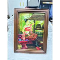 ราคา กรอบรูปสาวล้านนา ไม้สัก (43008359850)