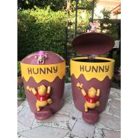 ราคา ถังขยะหมีพูห์ ถังขยะเหยียบ ด้านนอกสูง 37.5 cm ด้านในมีถังสีดำ สินค้าพร้อมส่ง 2-4 วันได้รับของ (16087444648)