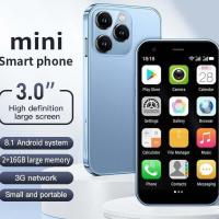 ราคา XS15สมาร์ทโฟนแอนดรอยด์8.1ขนาด3.0นิ้วหน้าจอ2GB RAM 16GB ROM Dual SIM Standby Play Store 3G โทรศัพท์เครือข่ายขนาดเล็ก (45400929142)