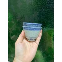 ราคา ถ้วยชาจีน ชามกระเบื้องจีน ลายเม็ดแตง งานจีนแท้ (16894778056)