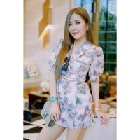 ราคา จั๊มสูท มือ2 ป้าย Valley Girl Size L (17982990629)