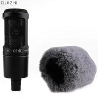 ราคา Artifical ขนฝาครอบกระจกไมโครโฟนWindproofกระจกสําหรับ Audio Technica ATR2500 AT2020 AT2035 AT2020 AT2050 (41655965602)