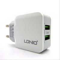 ราคา LDNIO 3 PORT 2.4A USB CHARGER, LDNIO 2 PORT AUTO ID FAST CHARGER USB CHARGER ADAPTER (26692031086)