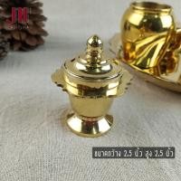 ราคา ลูกเซียนหมากทองเหลืองแท้100% ขนาด 2.5" ( 6 ซม.) (7491292965)