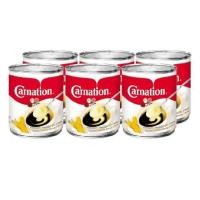 ราคา Carnation คาร์เนชั่น ครีมเทียมข้นหวาน ขนาด 388กรัม/กระป๋อง ยกแพ็ค 6กระป๋อง (4741210849)
