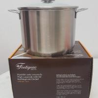 ราคา หม้อสตูว์ หม้อสเตนเลส Brand Fontignac พร้อมฝาแก้ว ขนาด 24 cm บรรจุได้ 7 ลิตร สินค้ามาตรฐานจากฝรั่งเศส เพียง 950 บาท (18787909928)