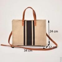 ราคา กระเป๋าผ้าแคนวาส canvas tolebag ใส่ A4 ได้ ส่งจริง สินค้าตรงปก (5715525084)