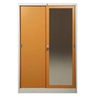 ราคา Lucky World ตู้เสื้อผ้าเหล็ก เฟอร์นิเจอร์เหล็ก ตู้เหล็ก รุ่น KVS-126K-EG (สีน้ำตาล)ตู้เสื้อผ้าบานเลื่อนทึบ-กระจกเงา (21258036388)