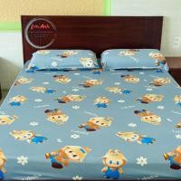 ราคา ผ้าปูที่นอนคอมโบ 3 ชิ้นยืดหยุ่นเย็นเกาหลี รุ่น 1 - 10 (44463535118)