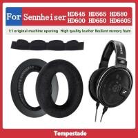 ราคา Tempestade เคสหูฟังหนัง แบบเปลี่ยน สําหรับ Sennheiser HD545 HD565 HD580 HD600 HD650 HD660S (16151932173)