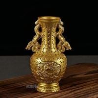 ราคา แจกันดอกไม้ลายมังกรมังกรคู่ เสริมความสวยงามในห้องนั่งเล่นและห้องอาหาร (42374481261)