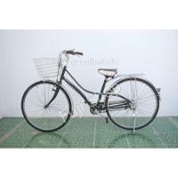 ราคา จักรยานแม่บ้านญี่ปุ่น - ล้อ 26 นิ้ว - มีเกียร์ - สีเขียว [จักรยานมือสอง] (19187240175)