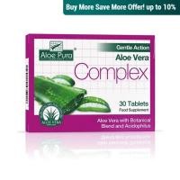 ราคา Aloe Pura, Aloe Vera Colon Cleanse Gentle - 30 Tablets (22261785734)
