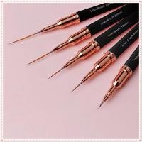 ราคา Nail Art Wire Drawing Pen With Cover Set Metal Rod Round Head Painting Phototherapy Gel Functional Brush Manicure Tool For Nail Shop JOYFEEL (22969409277)