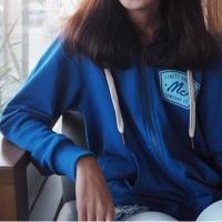 ราคา เสื้อกันหนาวสีน้ำเงินยี่ห้อmc (7534636104)