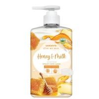 ราคา WATSONS วัตสัน สบู่เหลวล้างมือ เลิฟ มาย สกิน ฮันนี่ แอนด์ มิลค์ เซ็นทิด ครีม แฮนด์ วอช 500มล. (29425583194)
