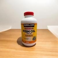 ราคา Kirkland Fish Oil 1000 mg 400 Softgels DHA, EPA น้ำมันปลา โอเมก้า จากอเมริกา (43250449830)