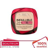 ราคา L'ORÉAL PARIS Infaillible 24H Fresh Wear Foundation In A Powder แป้งสำหรับใบหน้า (19363741655)