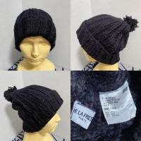 ราคา หมวกไหมพรมสีดำ Uniqlo ของแท้มือสอง (28771828297)