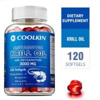 ราคา น้ำมันคริลล์แอนตาร์กติก น้ำมันปลา 3600 มก. 120 แคปซูล ช่วยบำรุงสุขภาพหัวใจ แคปซูล (27088436657)