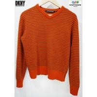 ราคา DKNY แท้ เสื้อสเวตเตอร์ไหมพรมสภาพสวย (1781576564)