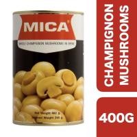 ราคา Mica Whole Champignon Mushrooms in Brine 400g ++ ไมก้า เห็ดแชมปิญองในน้ำเกลือ 400 กรัม (14702975477)