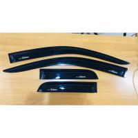 ราคา คิ้วกันสาด กันสาด กันสาดประตู สีดำ 4 ชิ้น นิสสัน นาวาร่า Navara NP 300 สีดำเข้ม (4166643784)