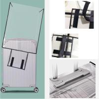 ราคา ผ้าคลุมกระเป๋าเดินทางแบบใส ขนาด20/24/28 ผ้าคลุมกระเป๋าเดินทางผ้าพลาสติกใส ขนาด20-24-28นิ้ว LMS (25347130573)