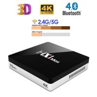 ราคา [จัดส่งเร็ว] ✭Android Box HX1max 4+32GB Bluetooth Tv Box CPU RK3318 Android 9.0 4K Android Tv Box♚ (10854383711)