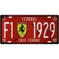 ราคา CIFbuy ป้ายดีบุกโลหะแบบคลาสสิก ออกแบบเหมือนรถ.Enzo Ferrari ยุควินเทจ ขนาด 6x12 นิ้ว สำหรับตกแต่งบาร์ คาเฟ่ และบ้าน (48950561942)