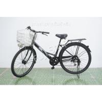 ราคา จักรยานแม่บ้านญี่ปุ่น - ล้อ 27.5 นิ้ว - มีเกียร์ - สีดำ [จักรยานมือสอง] (28155911688)