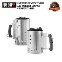 ราคา WEBER Rapidfire Chimney Starter อุปกรณ์เตาปิ้งย่างเวเบอร์ ตัวจุดถ่าน (9831629762)